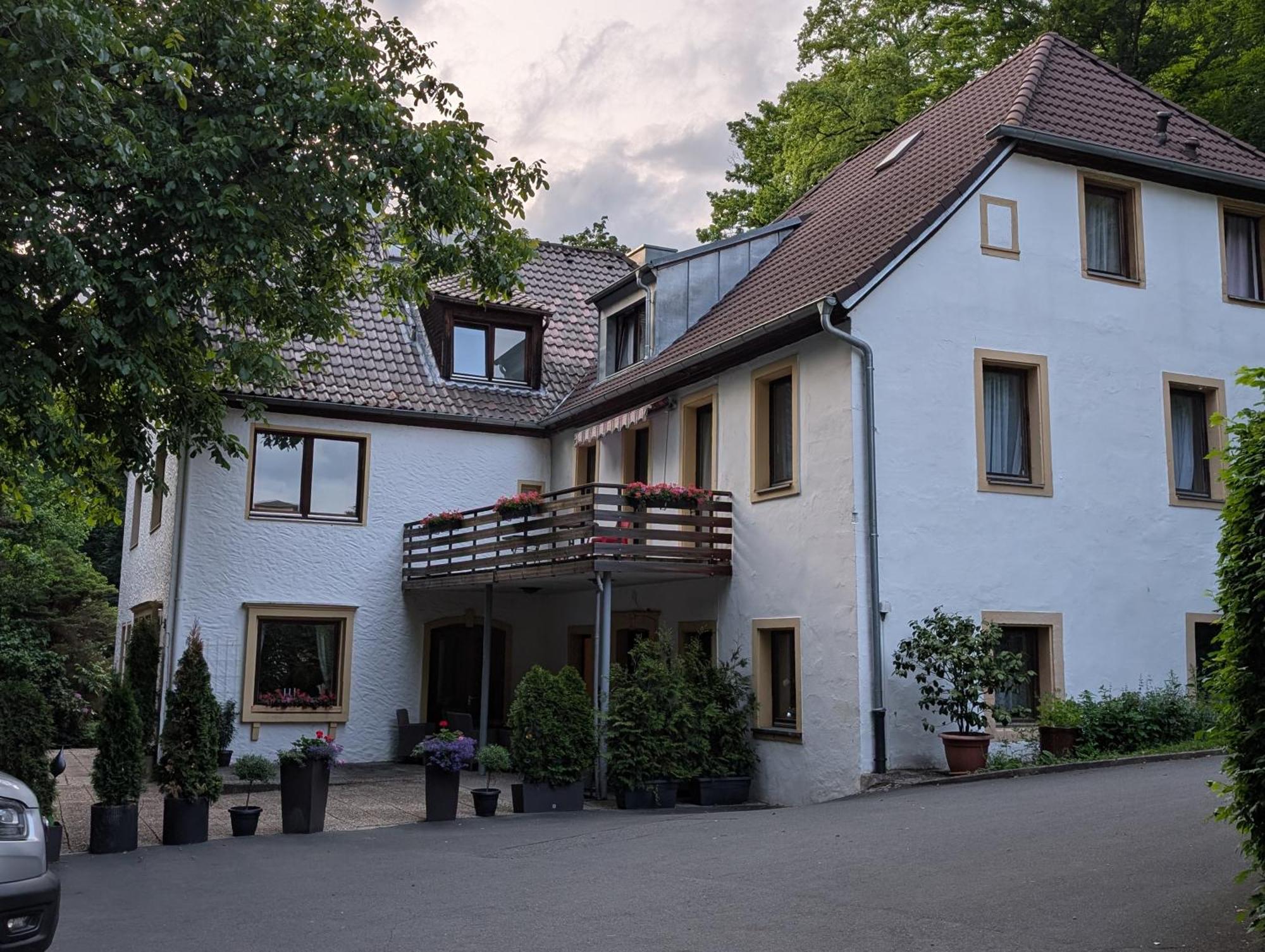 Hotel Pension Bluechersruh Bad Berneck im Fichtelgebirge Ngoại thất bức ảnh