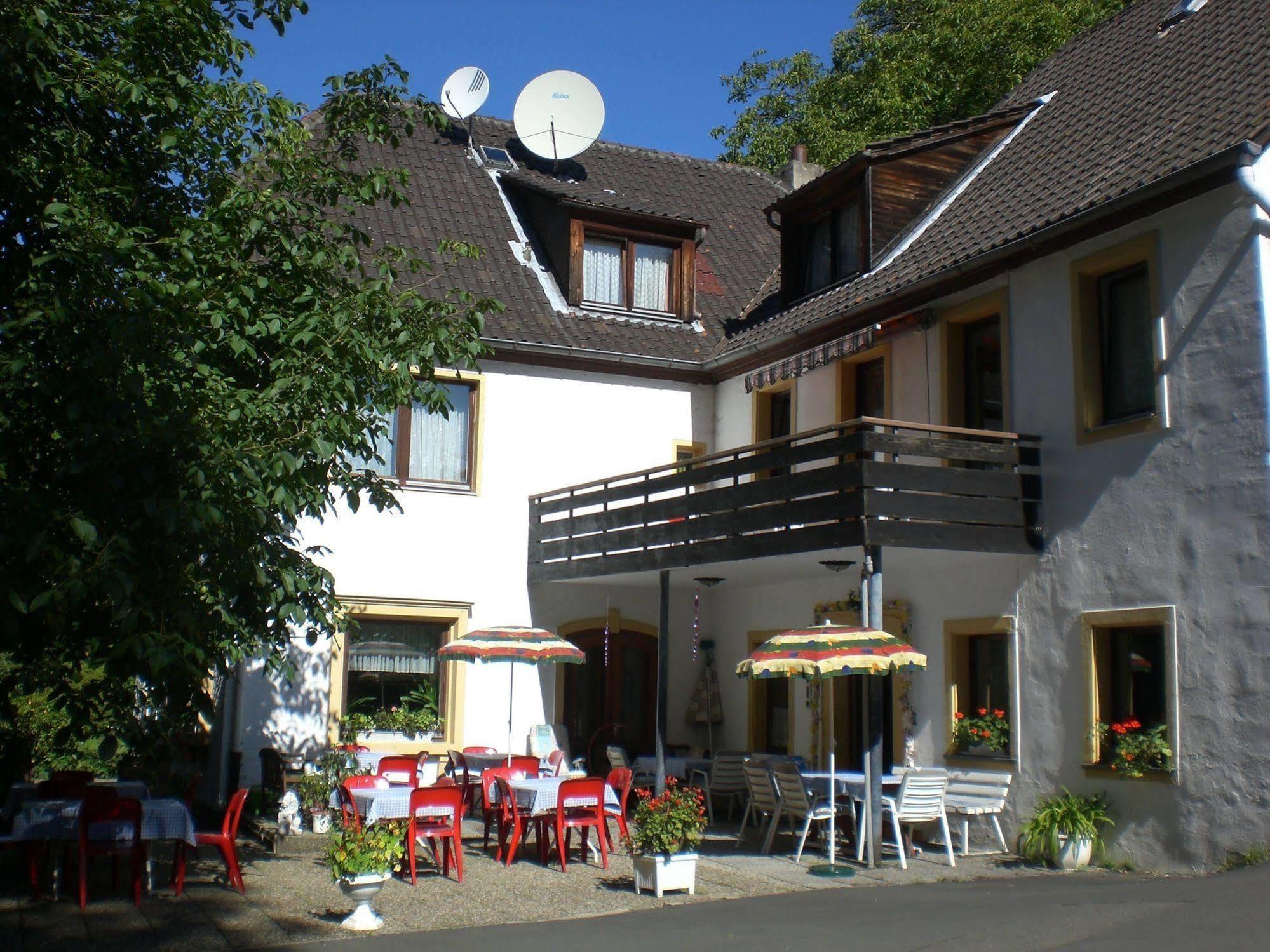 Hotel Pension Bluechersruh Bad Berneck im Fichtelgebirge Ngoại thất bức ảnh